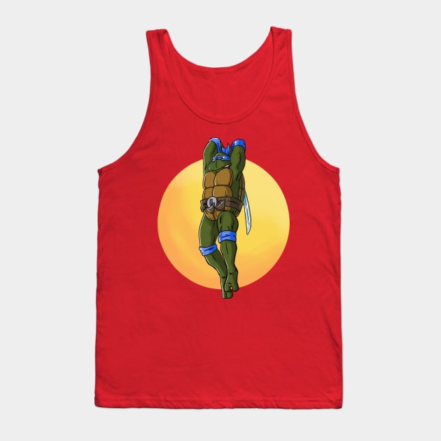 Leonardo Jump Attack Tank Top by tabslabred